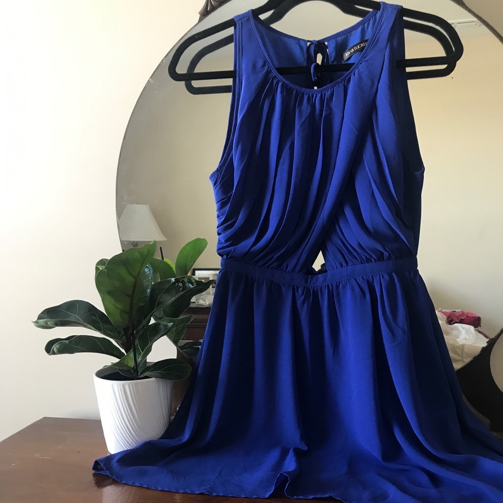 Kiwi Tucker Royal Blue Short Dress
